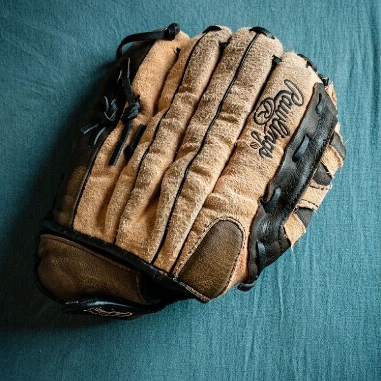 Luva Beisebol/Baseball Rawlings Tamanho 14 - Couro - Foto 2