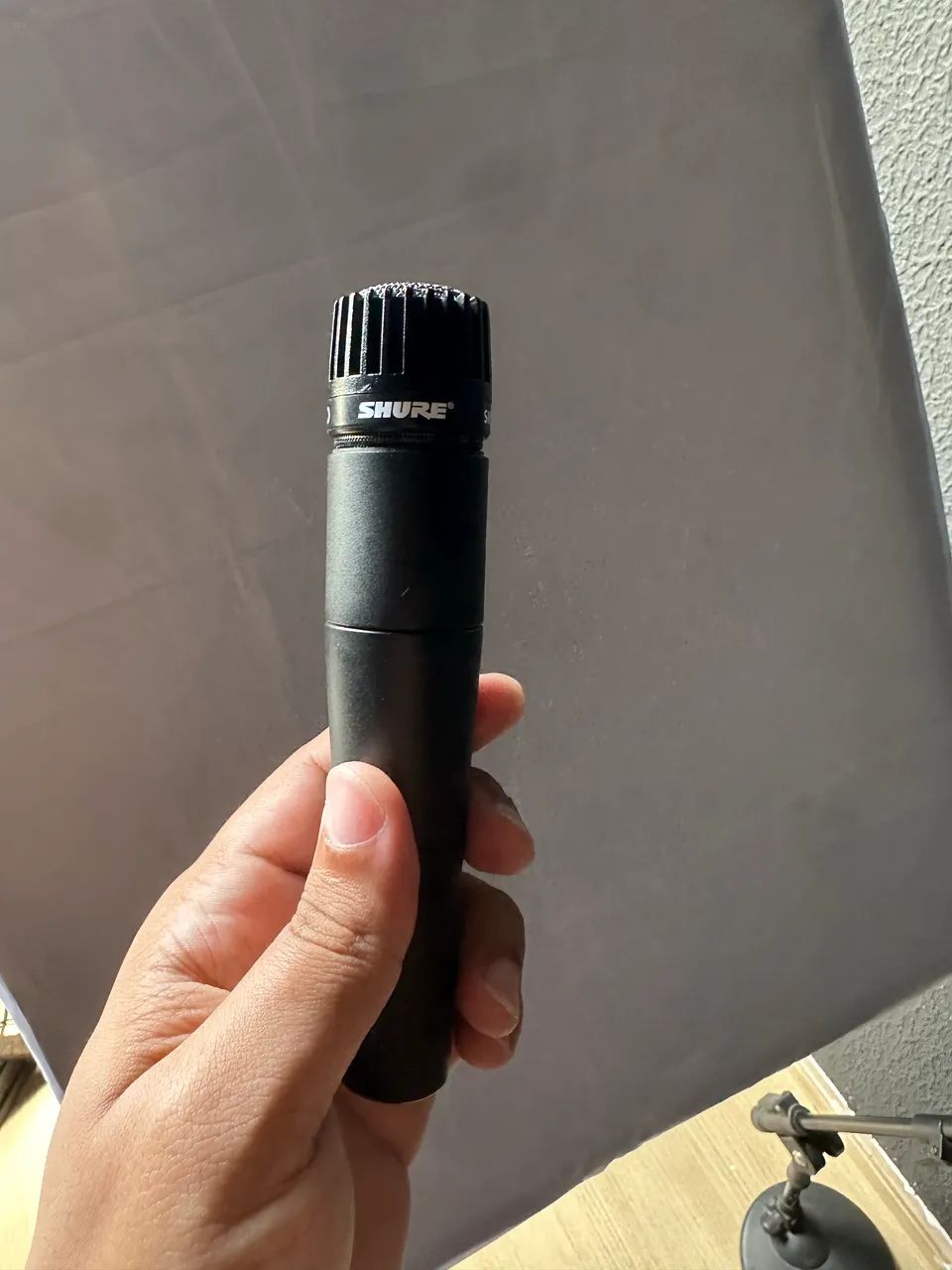 Microfone Shure SM57 Original - Microfones e Gravadores - Cosmos