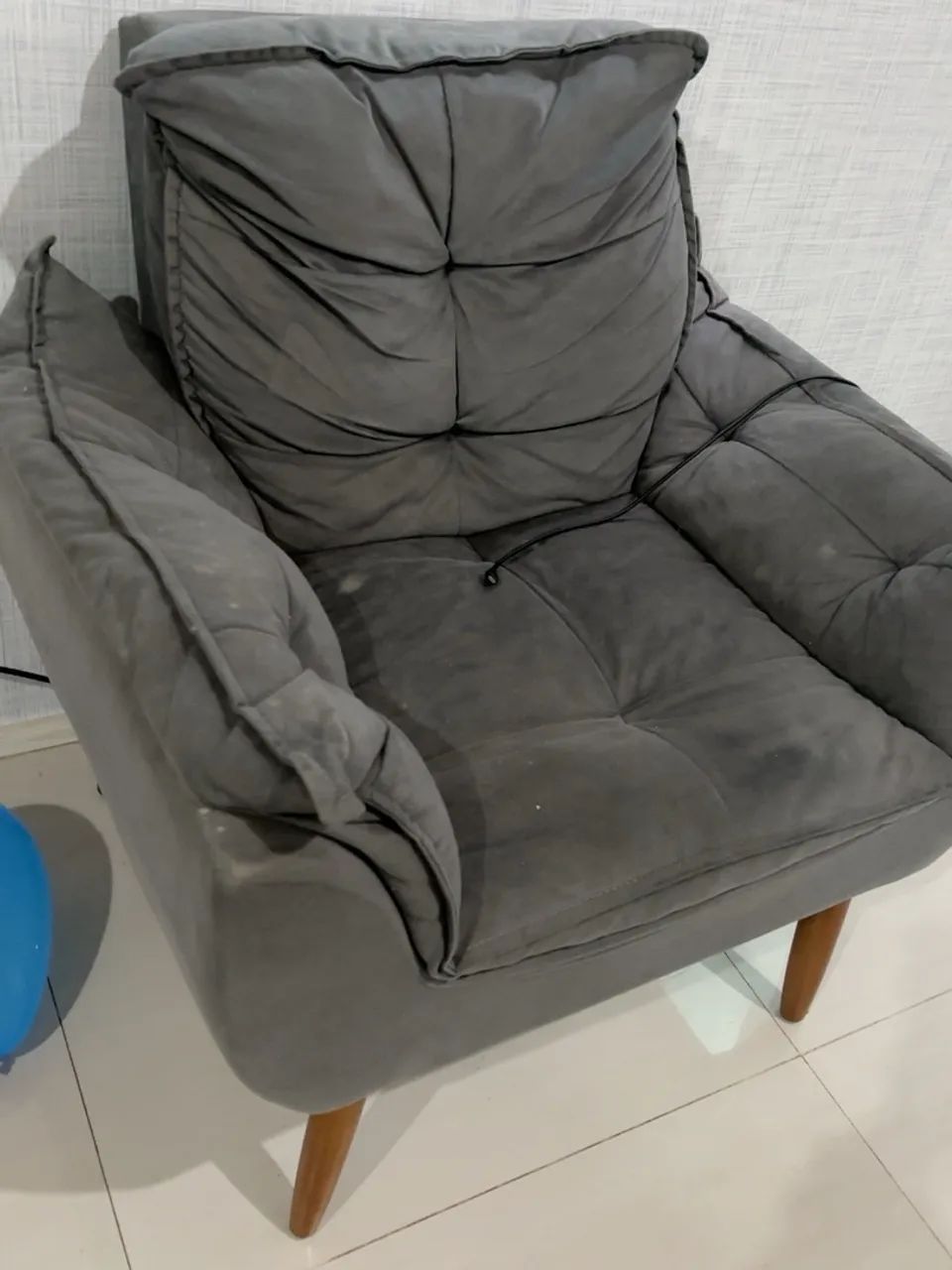 Poltrona cinza