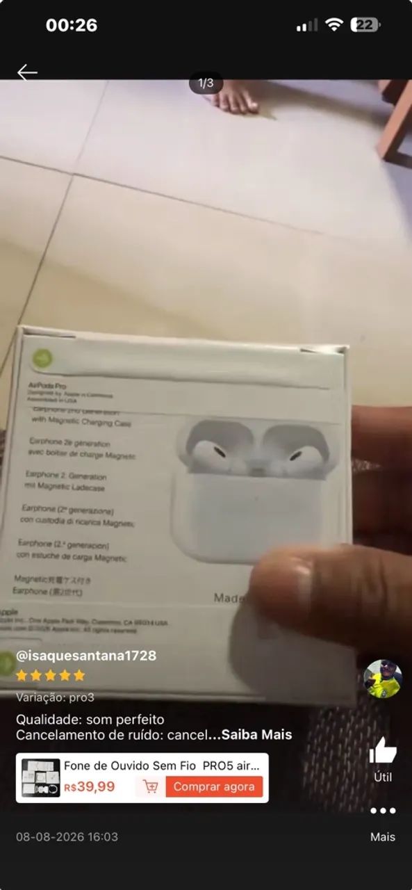 AirPods 3 geração  premium  - Foto 5