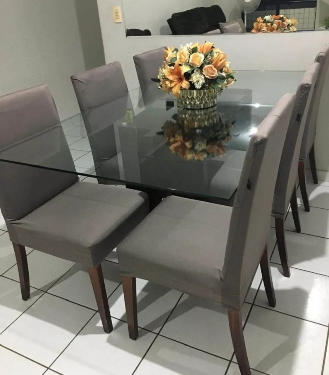 Mesa de jantar ( BAIXEI PRA VENDER HJ!) - Foto 3