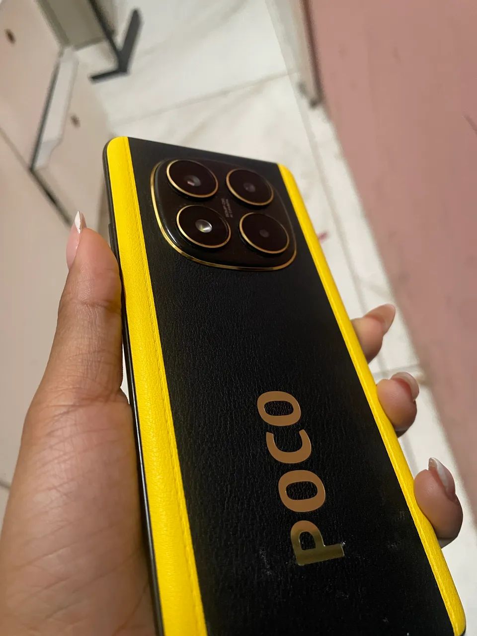 POCO X7 2 MESES DE USO COM CAIXA - Foto 3