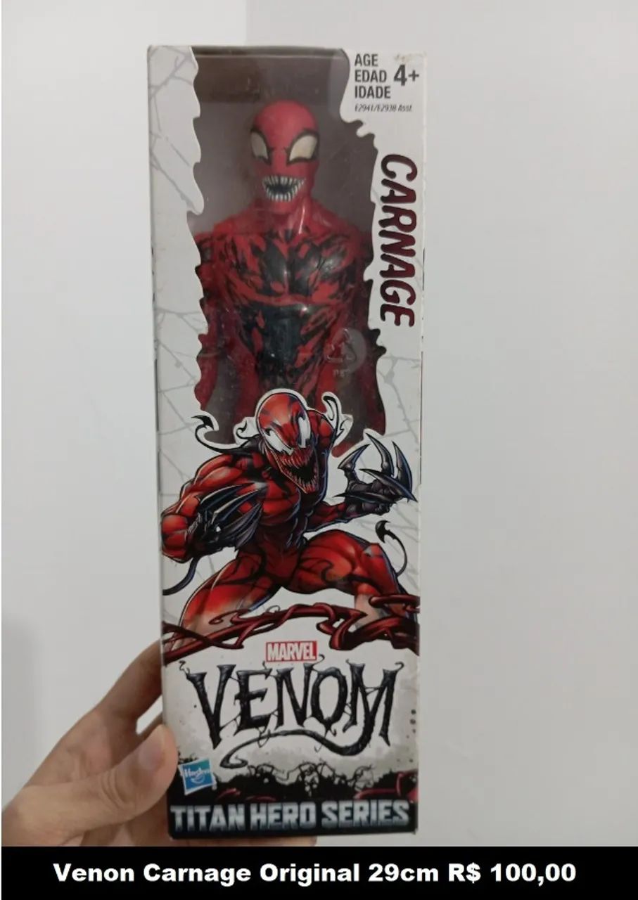 Boneco Venon Carnage Original Herói 29c  - Foto 3
