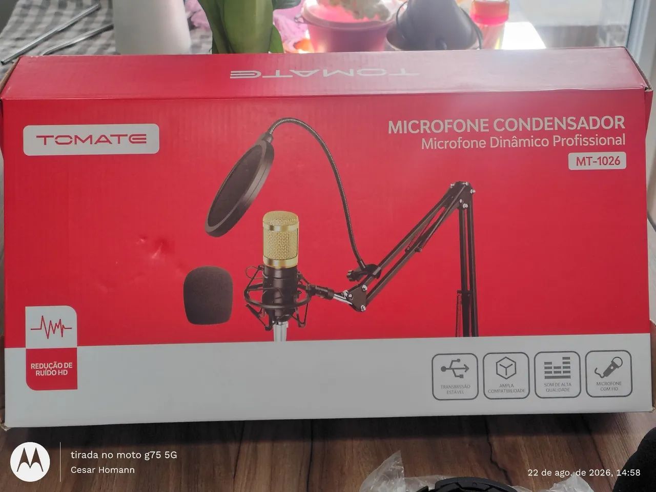 Microfone condensador  - Foto 2