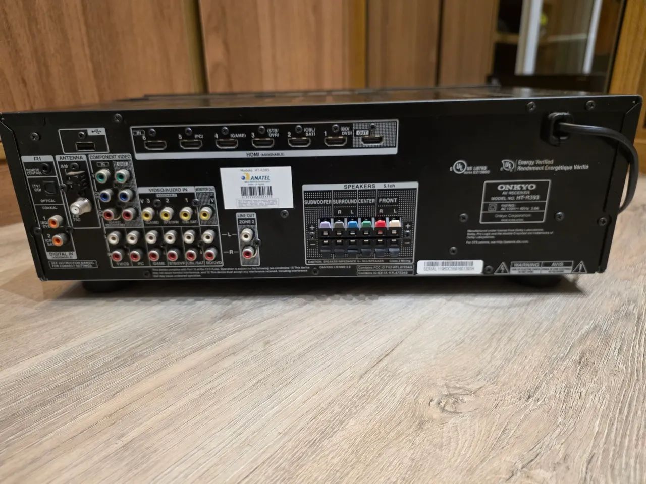 Receiver Onkyo 4K HT-R393 - Foto 2