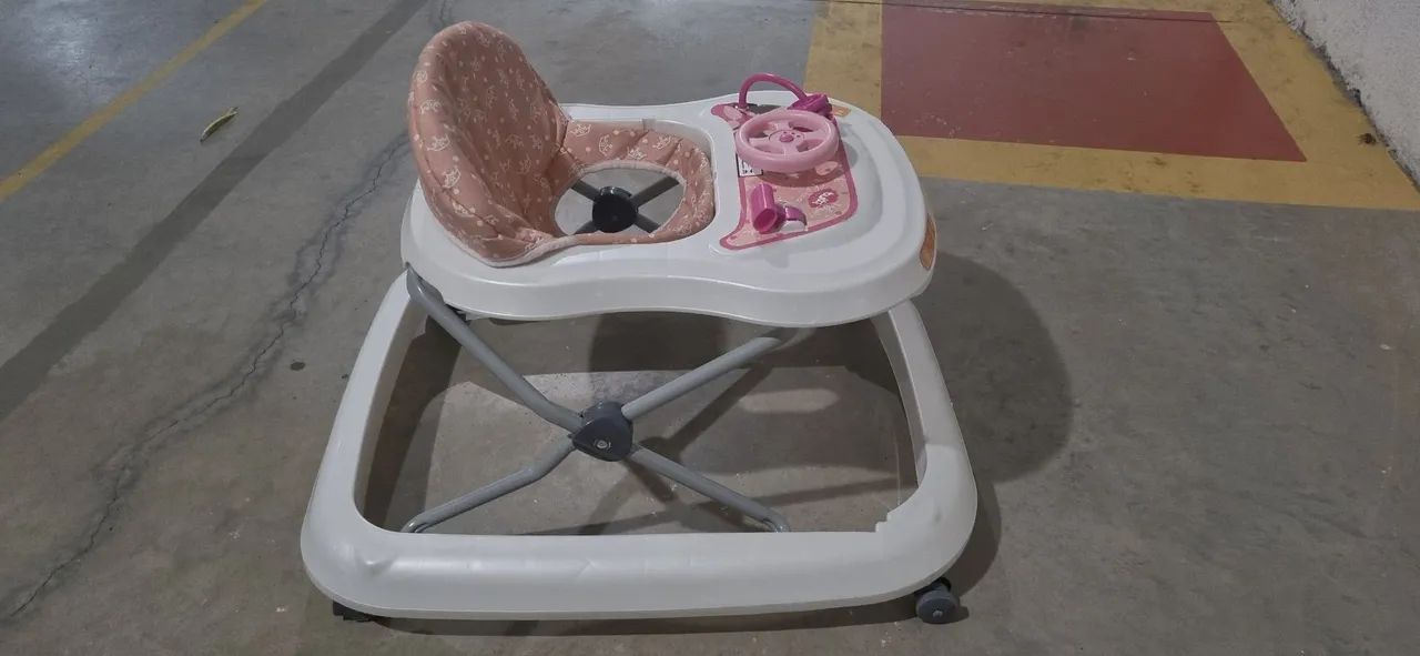 Andador Infantil Rosa  Princesa - Foto 2