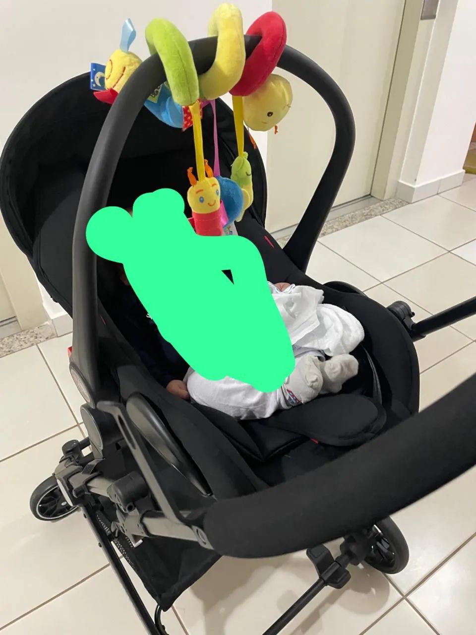 CARRINHO DE BEBÊ KIDDO MOISÉS + BEBÊ CONFORTO 3x1 - Foto 3