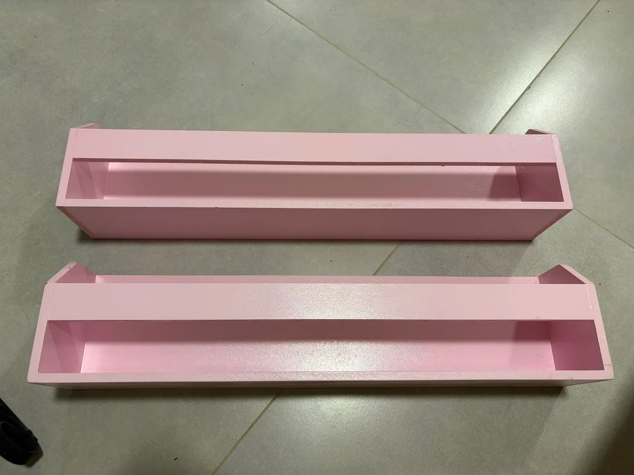 Porta livros infantil - rosa