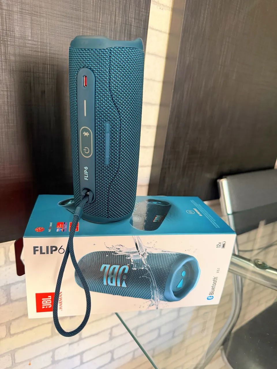 Jbl flip 6 caixa de som jbl - Foto 4