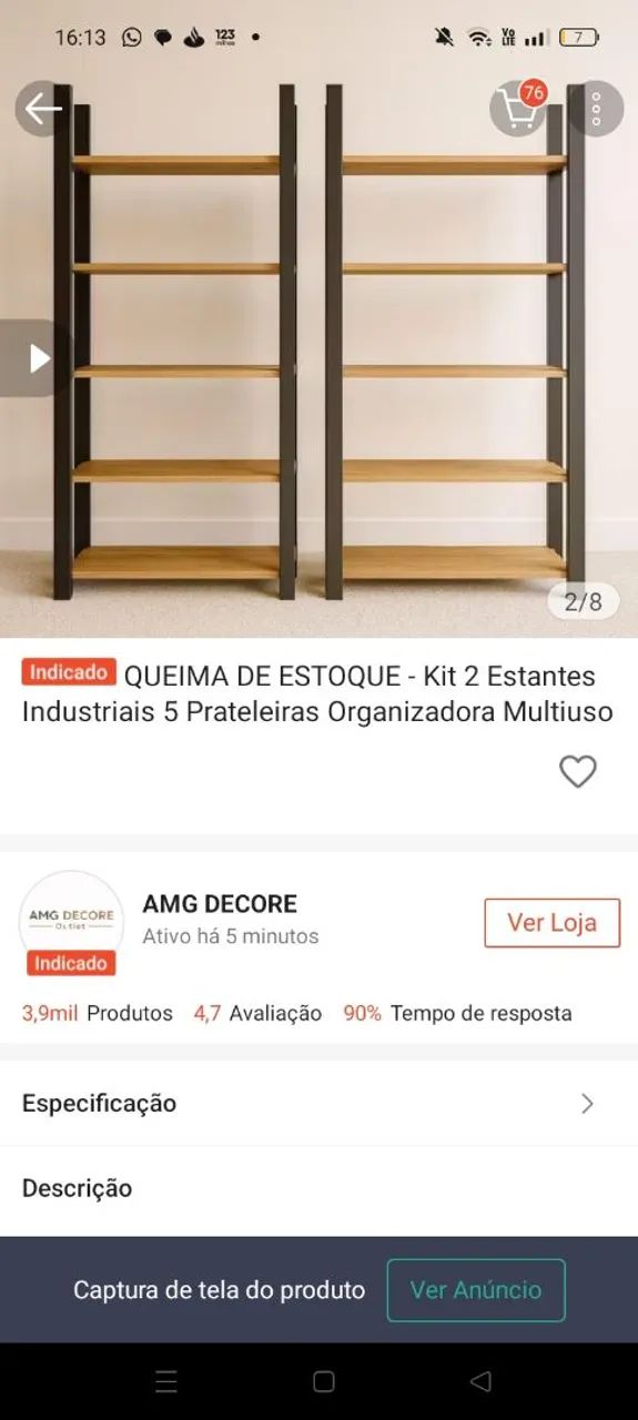 Estantes e expositor - Foto 3