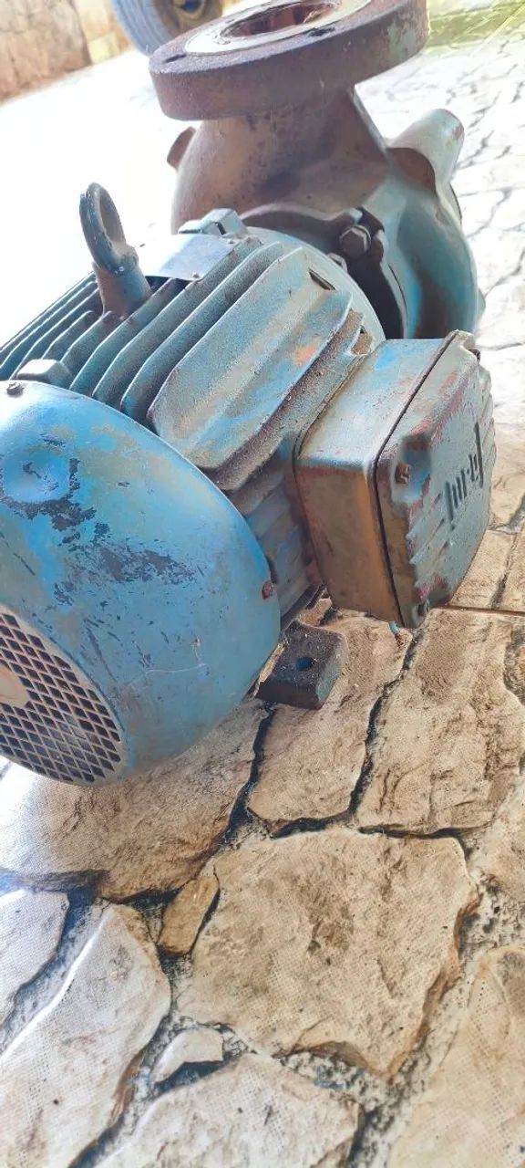 Motor bomba d'água 7,5 CV trifásica funcionando perfeitamente - Foto 3