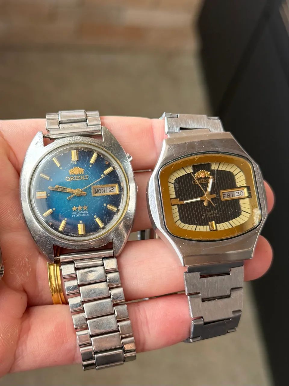 Lote de 16 relógios orient vintage automático  - Foto 4
