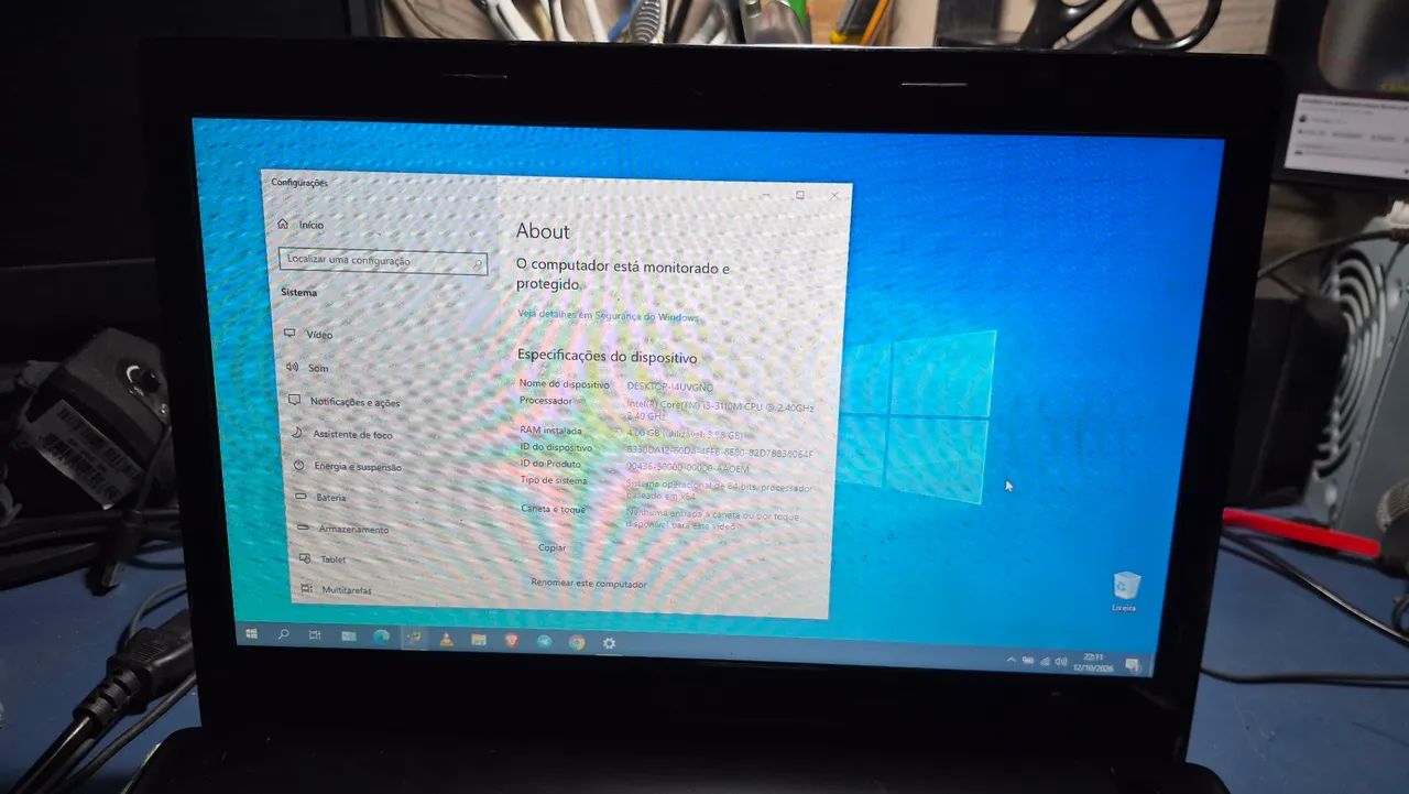 Notebook LG Intel Core i3 4GB 500GB - Foto 3