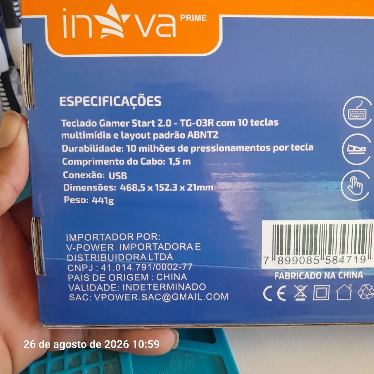 Teclado p/ notebook ou PC - Foto 2