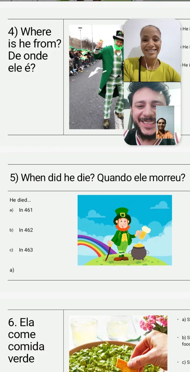 Professor de inglês online ou presencial 