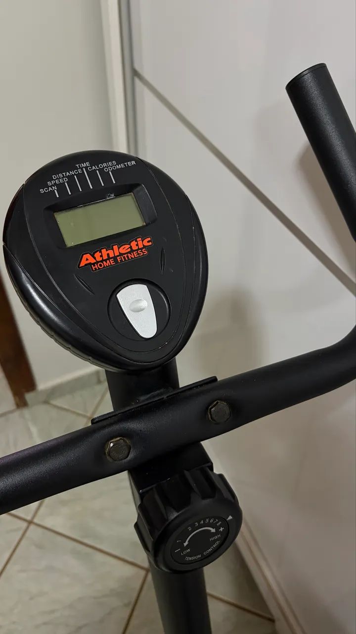 Bicicleta Ergométrica Athletic Action Vertical - Pouco Uso! - Foto 3