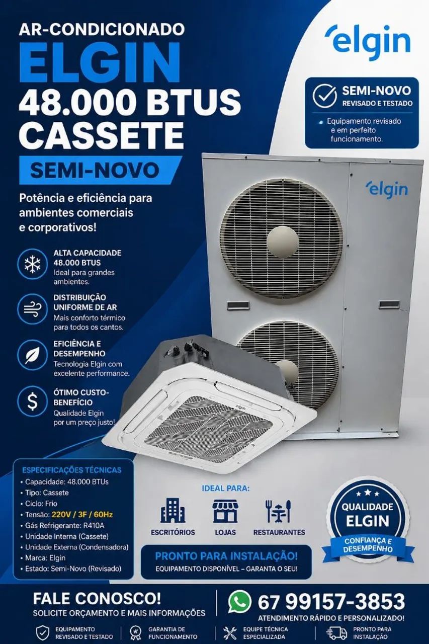 Ar condicionado cassete  - Foto 2
