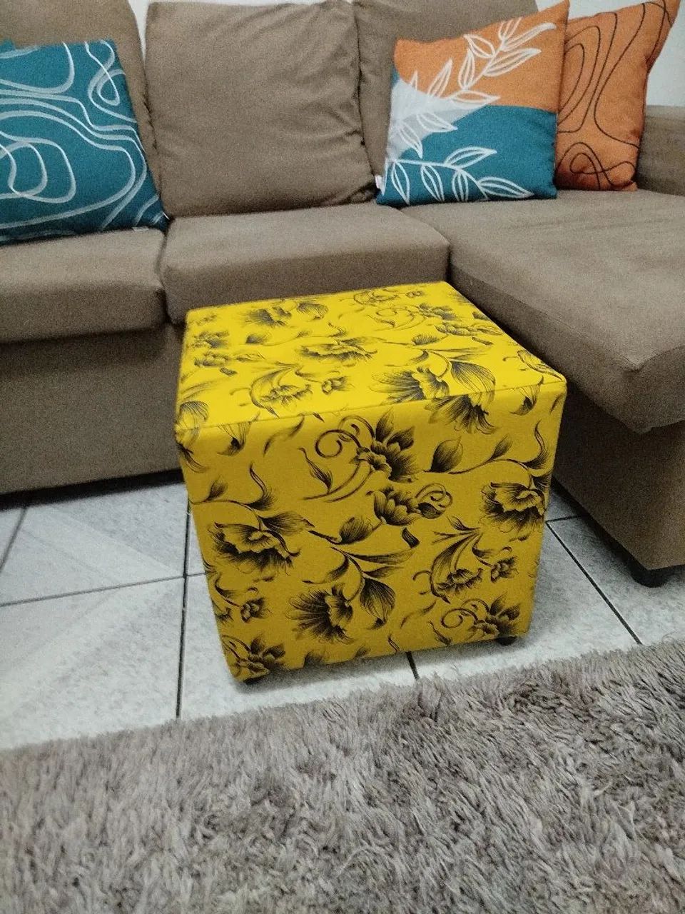 Vendo jogo de puffs  - Foto 3