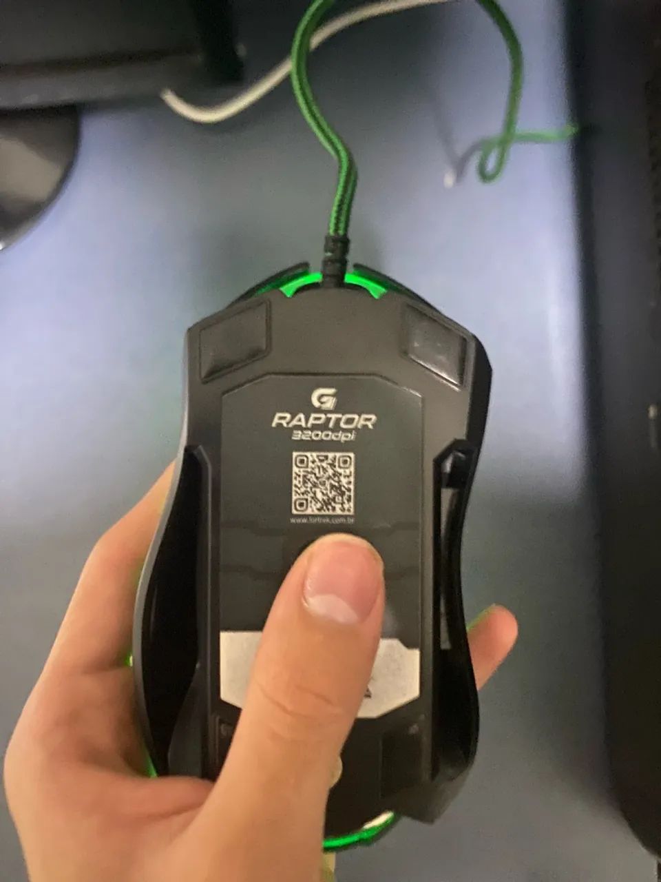 Mouse Fortrek Raptor (Série OM-801). - Foto 4