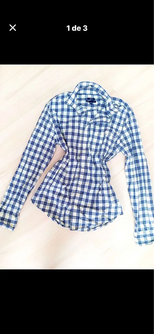 Camisa xadrez da marca Gap original  - Foto 2