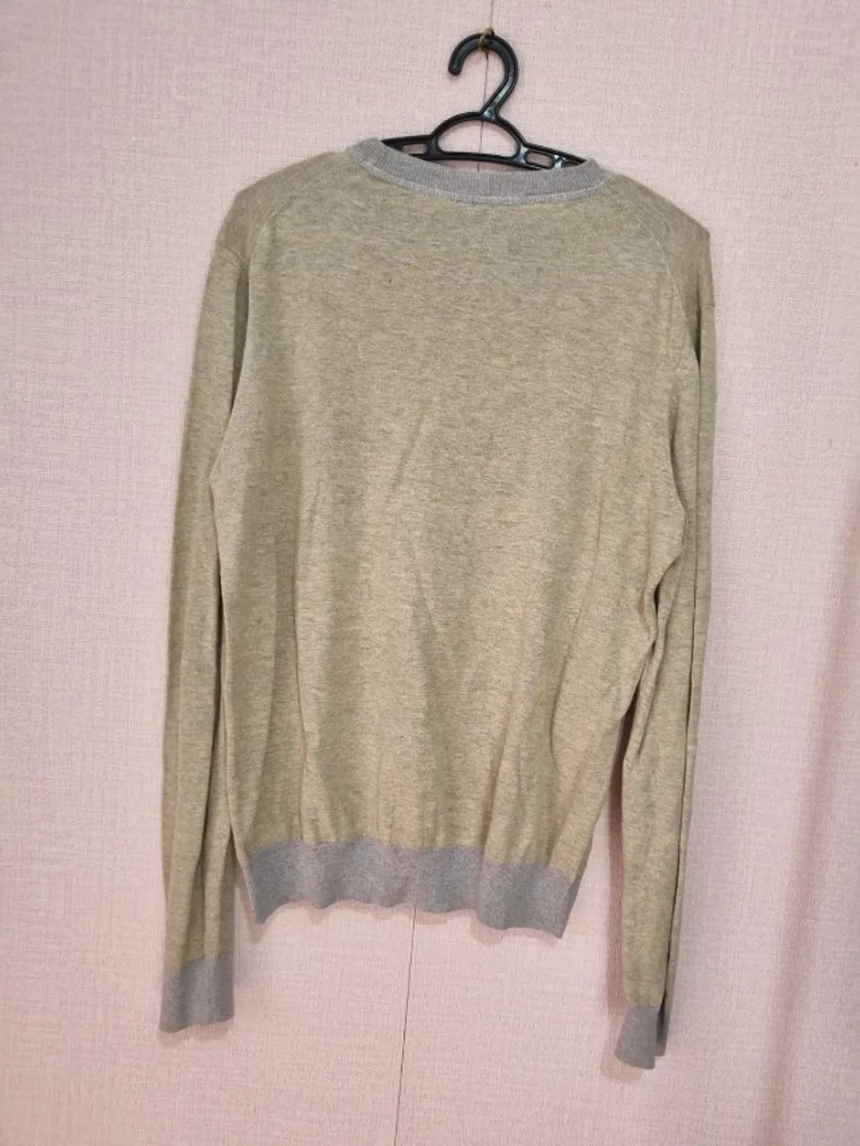 SUETER CINZA HUGO BOSS - Foto 4