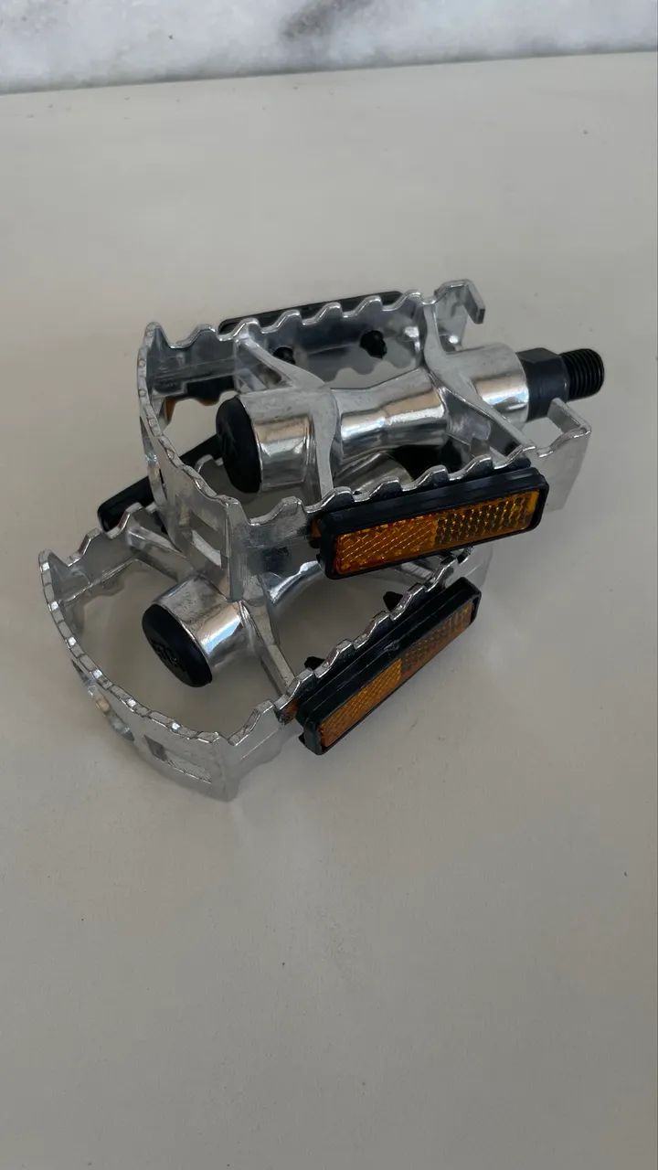 Pedal de alumínio novo - Foto 2