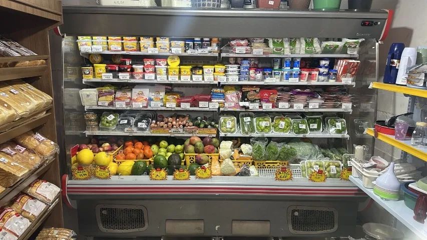 Ilha refrigerada aberta 