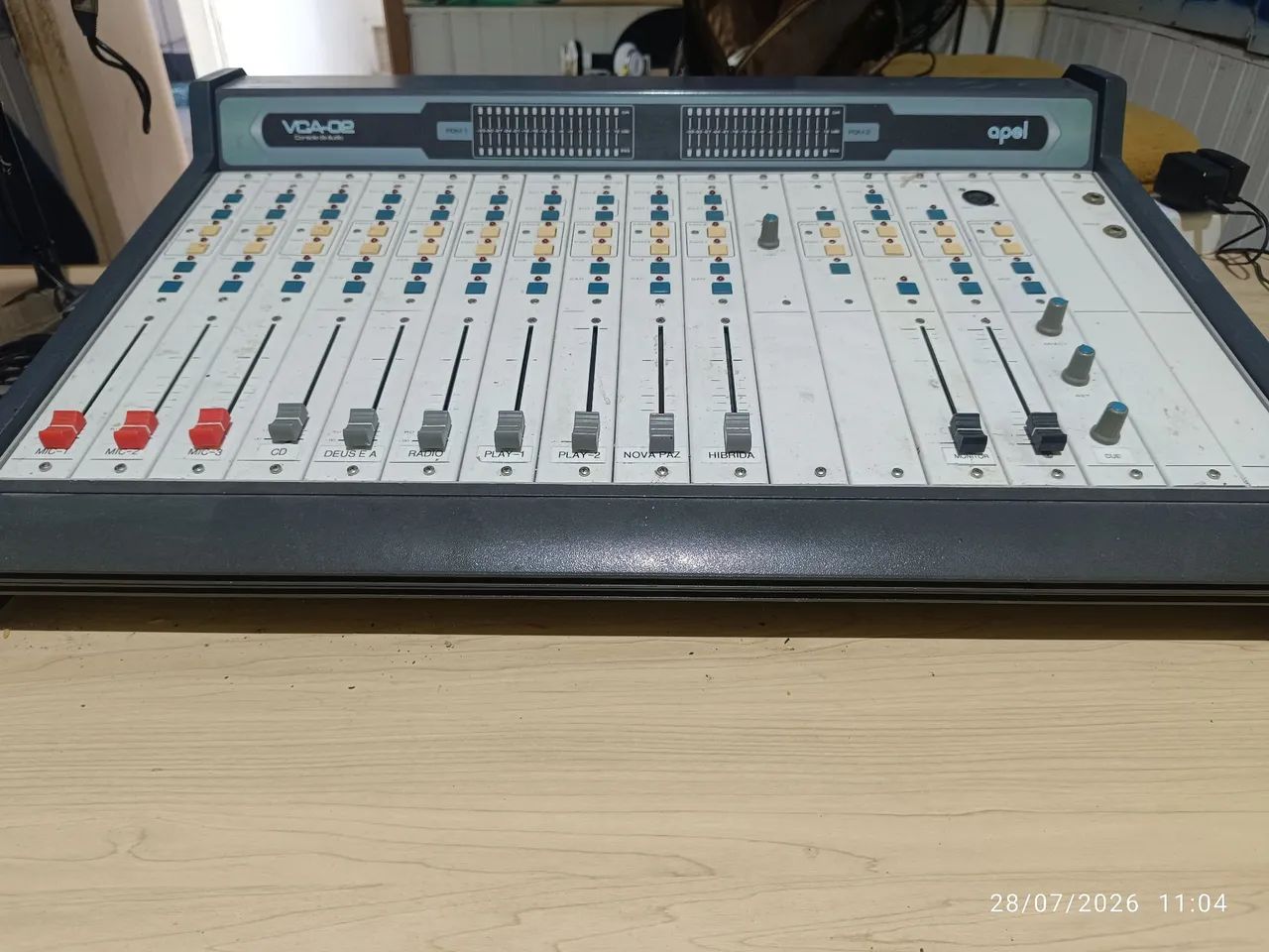 Mesa de Som 10 Canais c/ 20 Entradas  - Foto 4