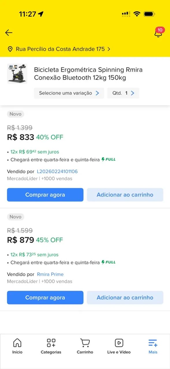 Bicicleta Ergométrica Spinning Rmira Conexão Bluetooth 12kg 150kg - Foto 2