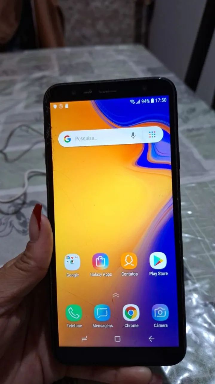 Smartphone Samsung J4 em ótimo estado  - Foto 2