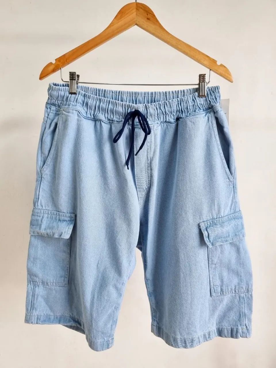 Bermudão Cargo Jeans - Foto 2
