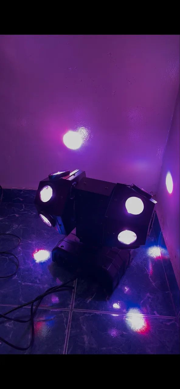 Moving Head Bola Maluca Dupla