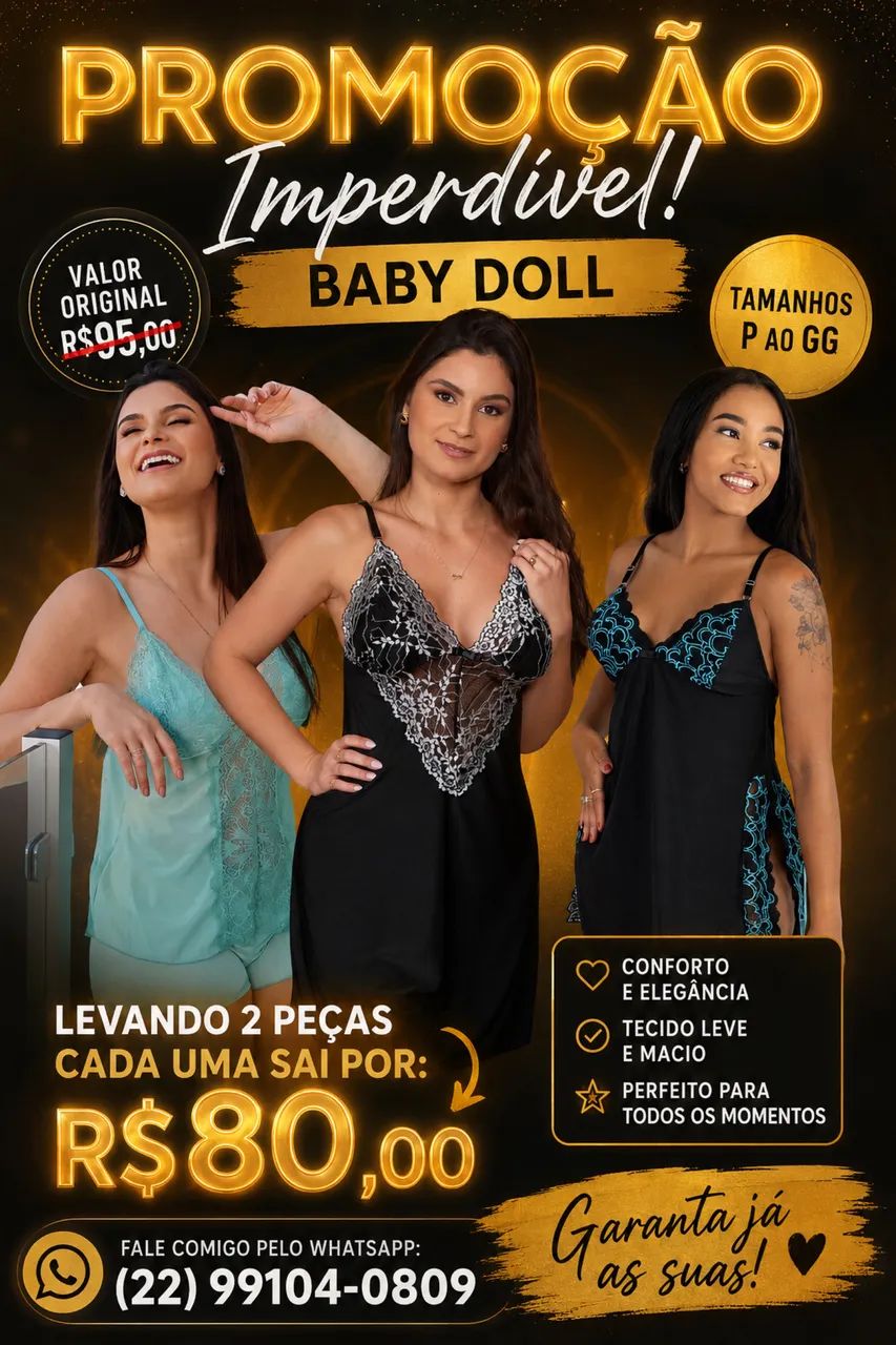 LEVE 2 peças e ganhe desconto 