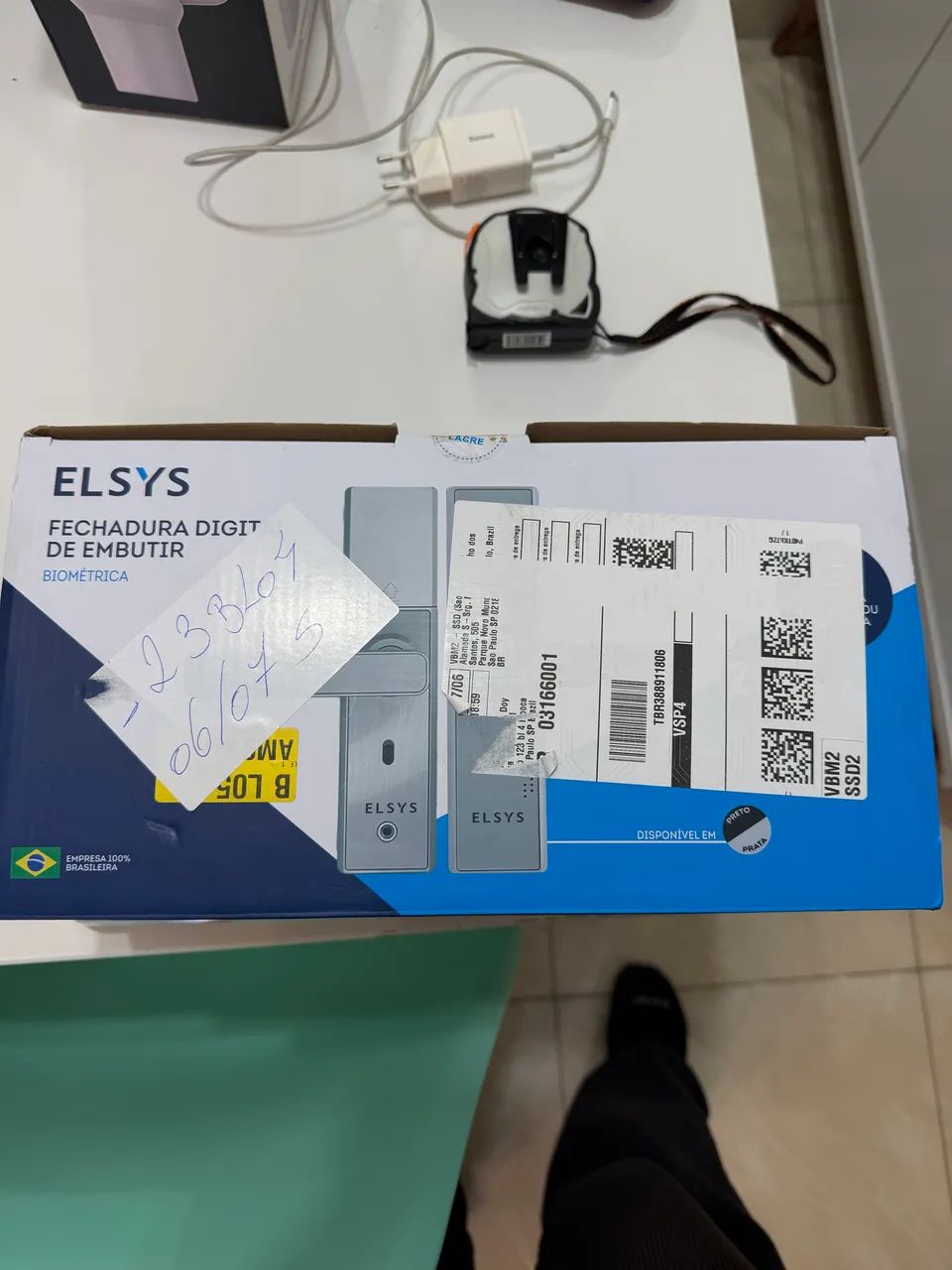Fechadura Eletronica Digital de embutir Elsys DE2000B - Foto 2