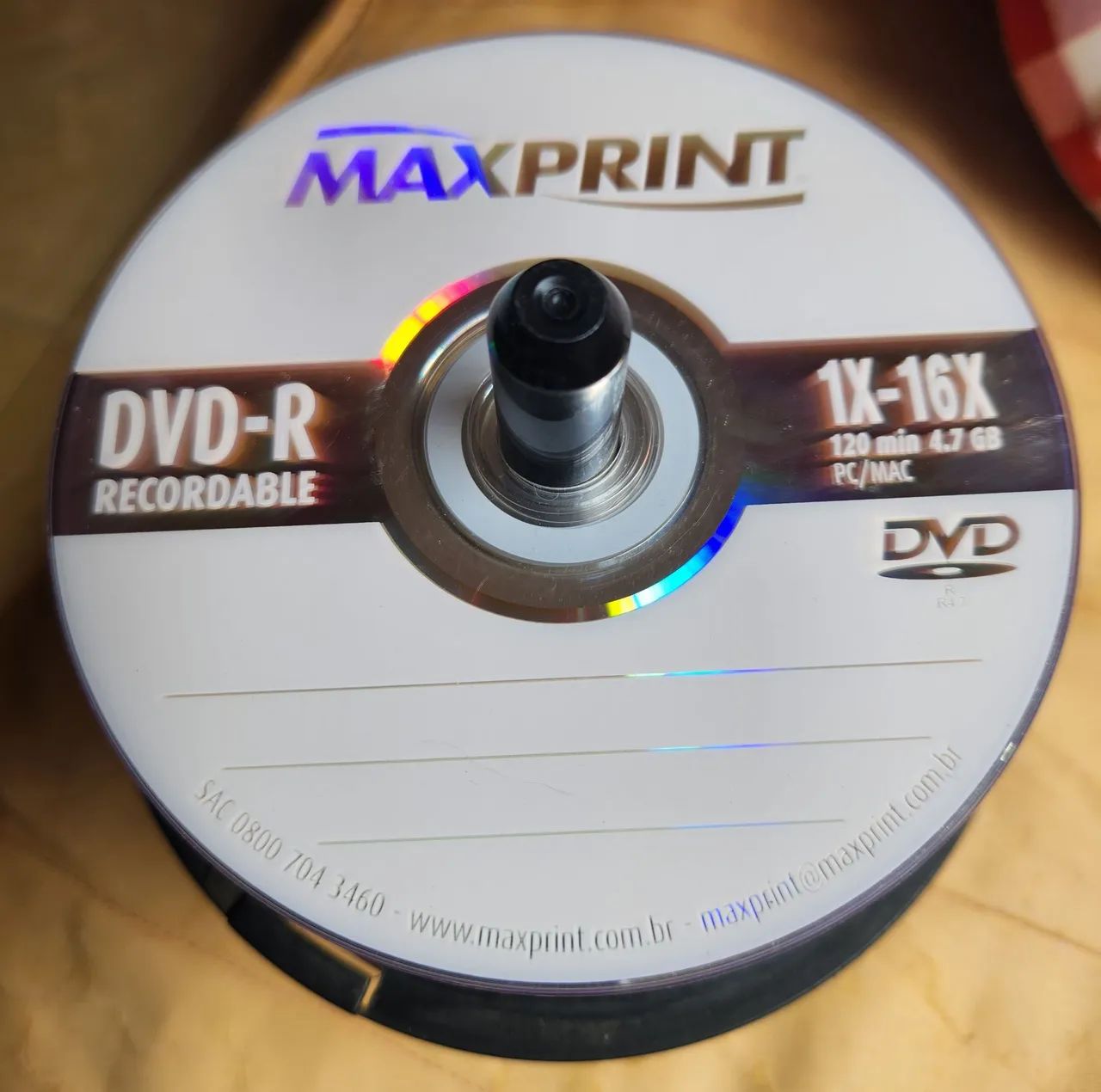 30 DVDs virgens para doação  - Foto 2