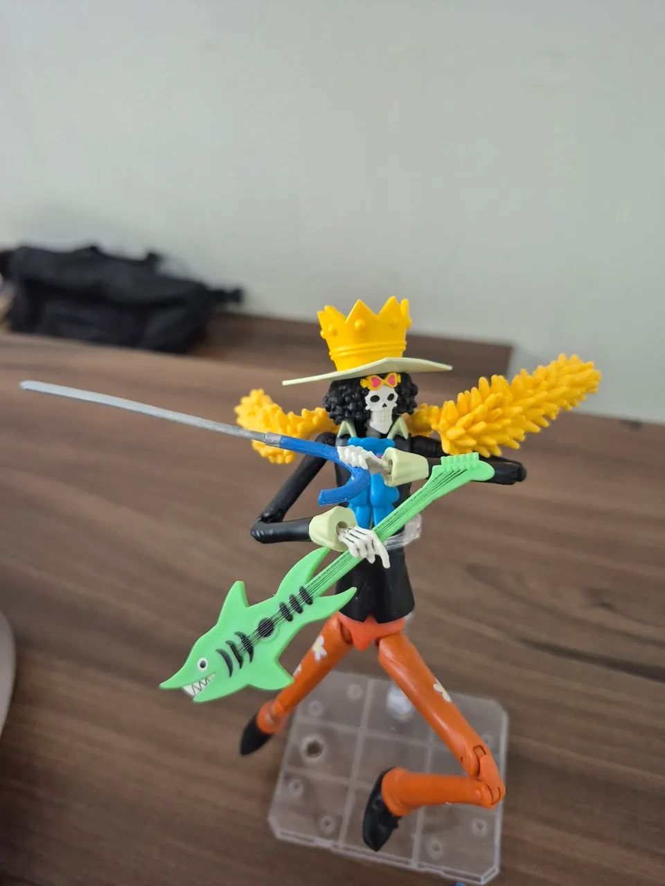 Brook anime heroes one piece - escala 1/12 (escala com  sh figuarts) - Foto 3