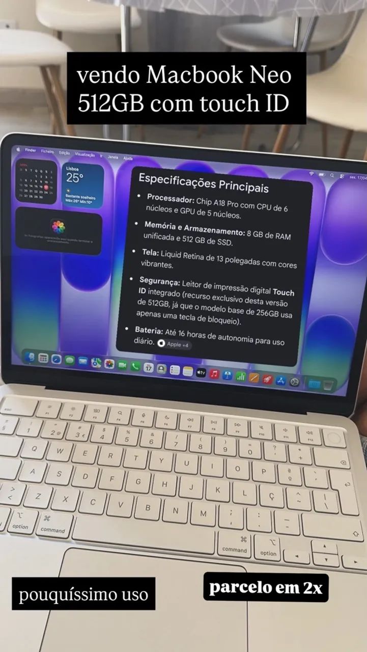 Macbook Neo 512gb