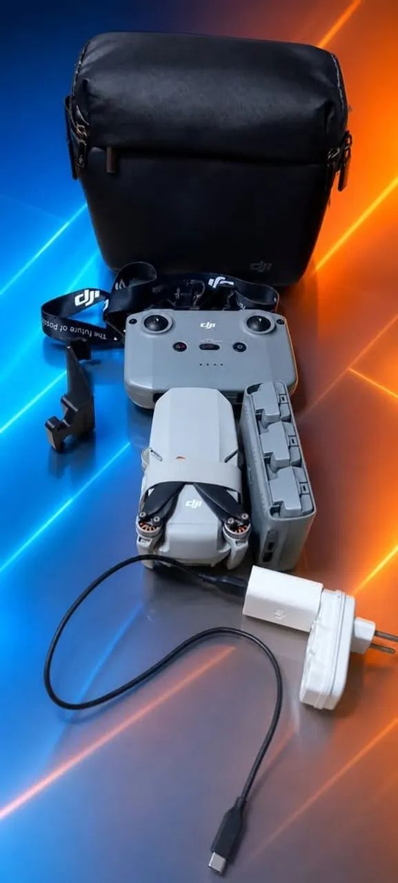 DJI Mini 2 Fly More Combo Completo com 3 Baterias