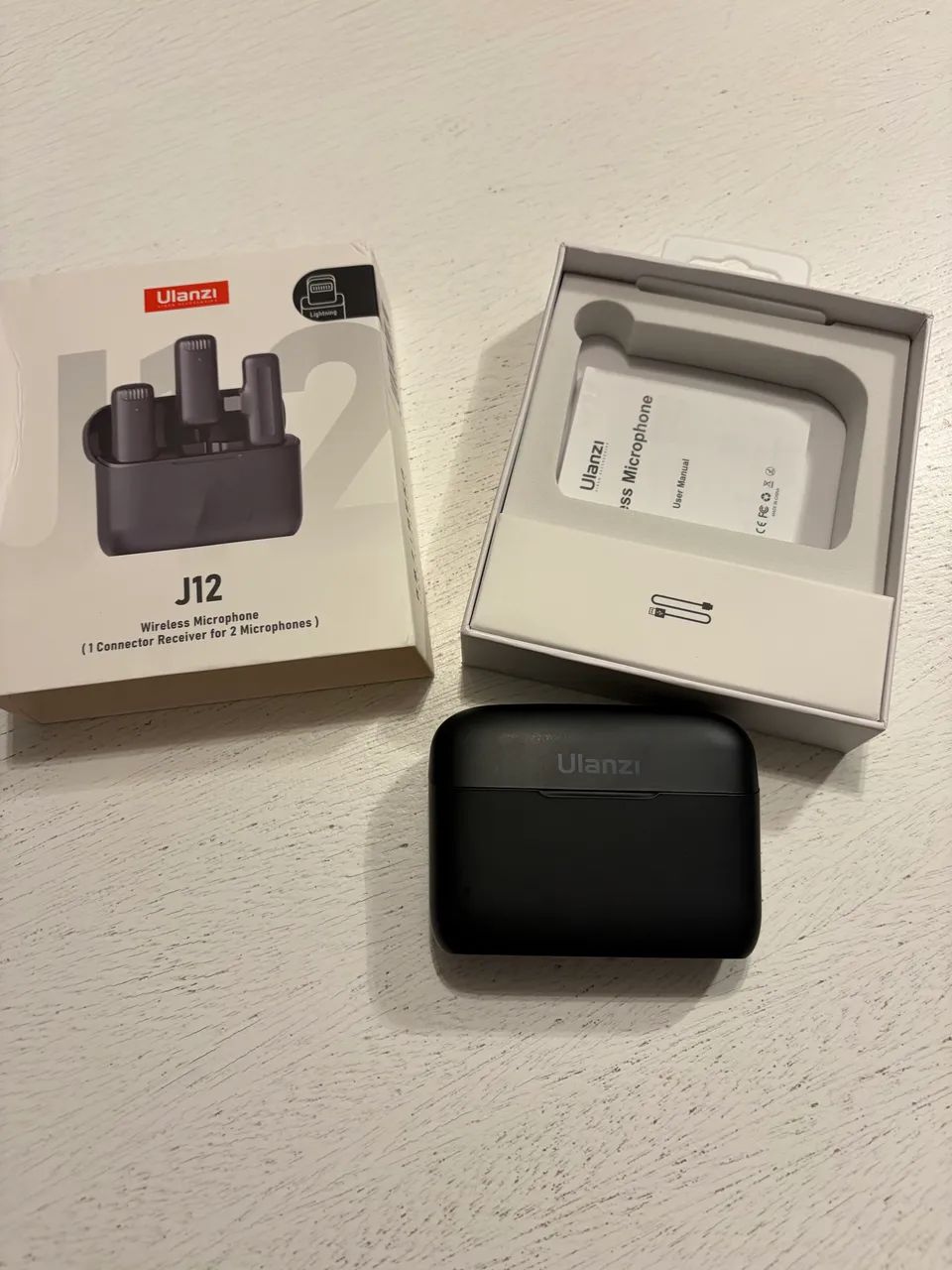 Microfone Wireless Ulanzi J12 para Iphone  - Foto 2