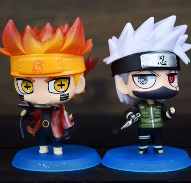6 pçs/set Naruto Shippuden Anime figura - Foto 4