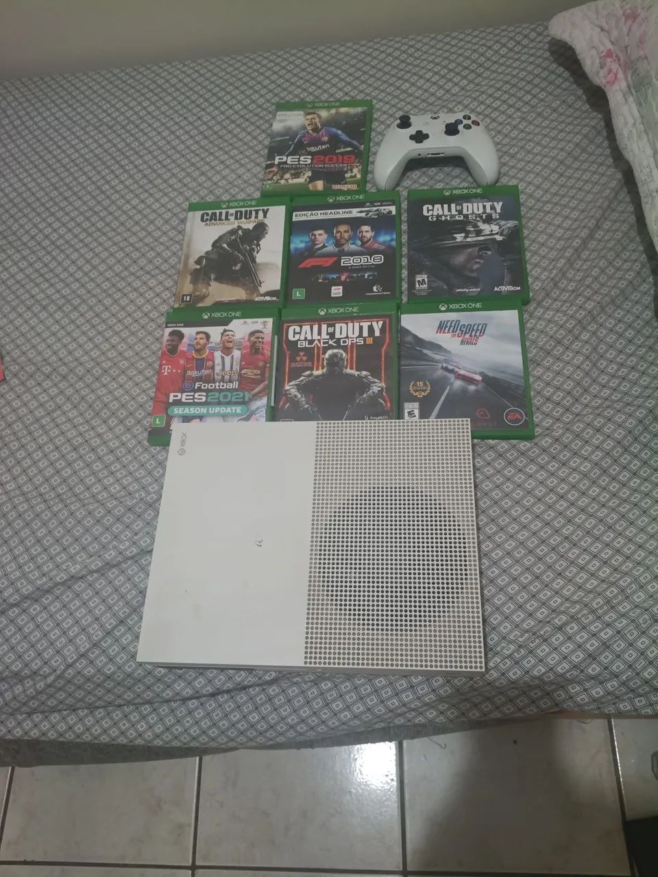 XBOX ONE S com vários jogos - Foto 3