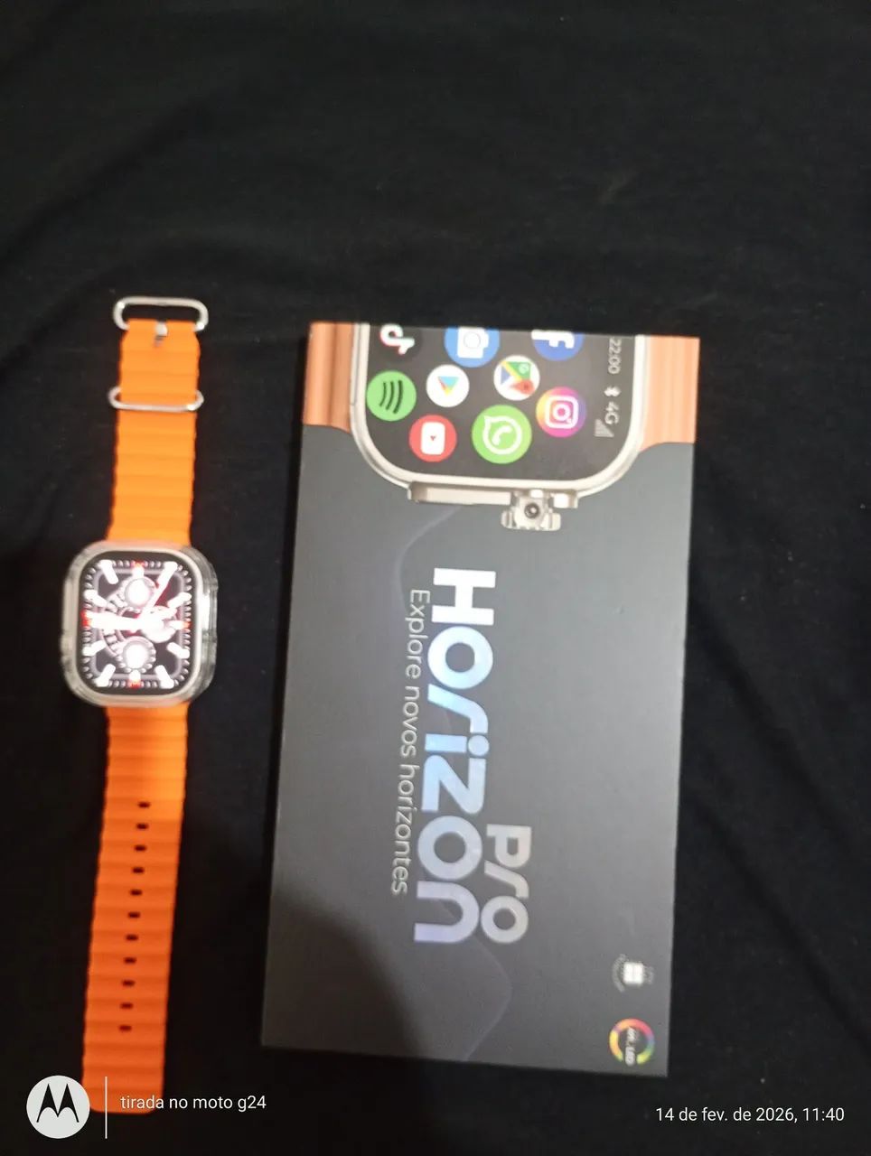 Relógio Pro Horizon  digital com Android Explore  novos horizonte 