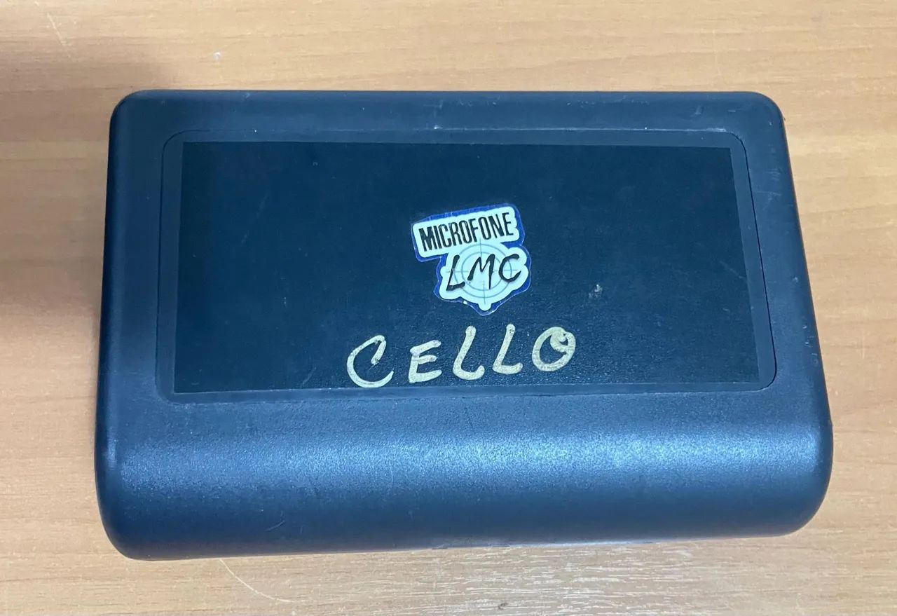 Microfone de contato LMC kit com 3 microfones (Flauta, Violino e Cello) - Foto 5