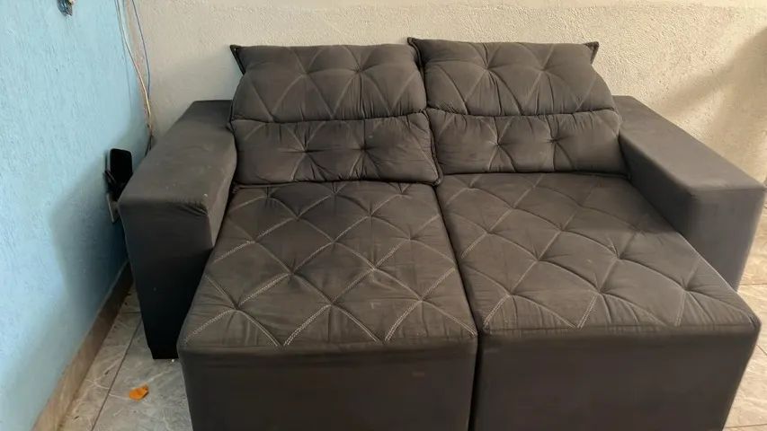 Sofá retrátil semi novo  - Foto 2