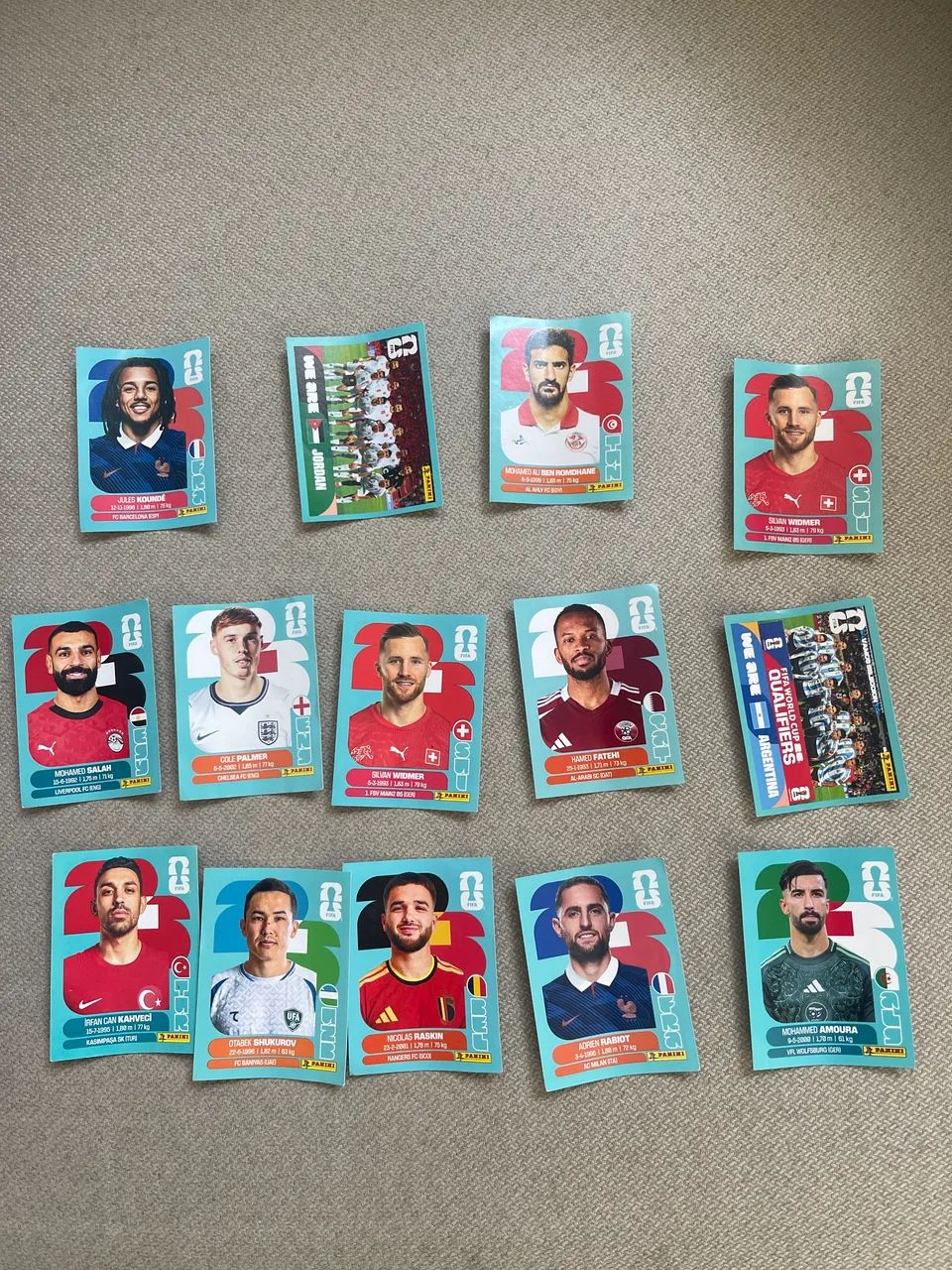 Figurinhas álbum Copa 2026