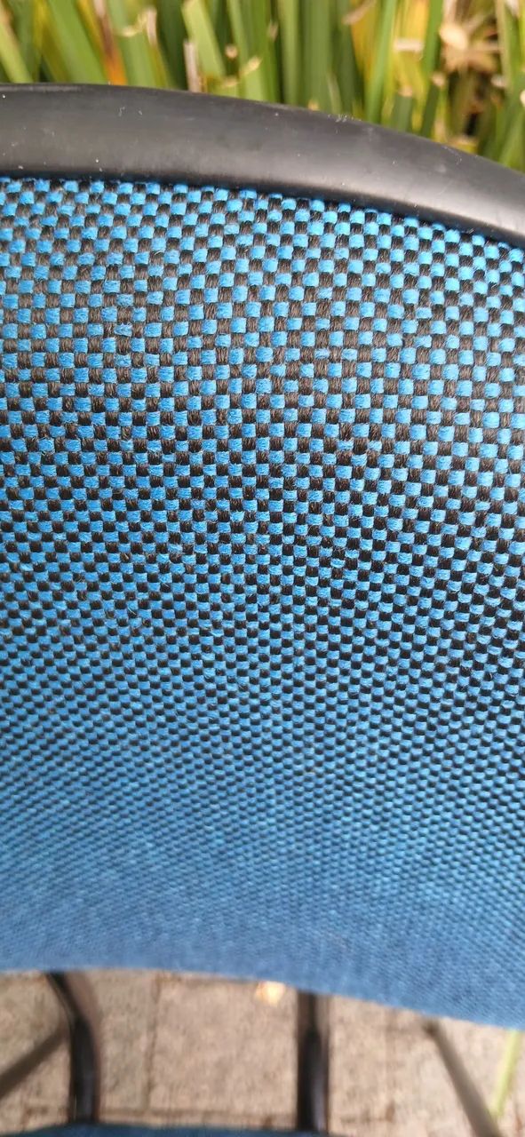 02 Cadeira Azul, Tecido Tear - Foto 4