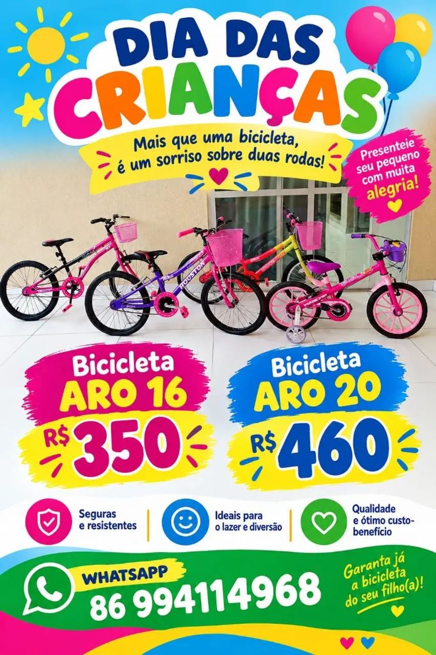Bicicletas infantil 