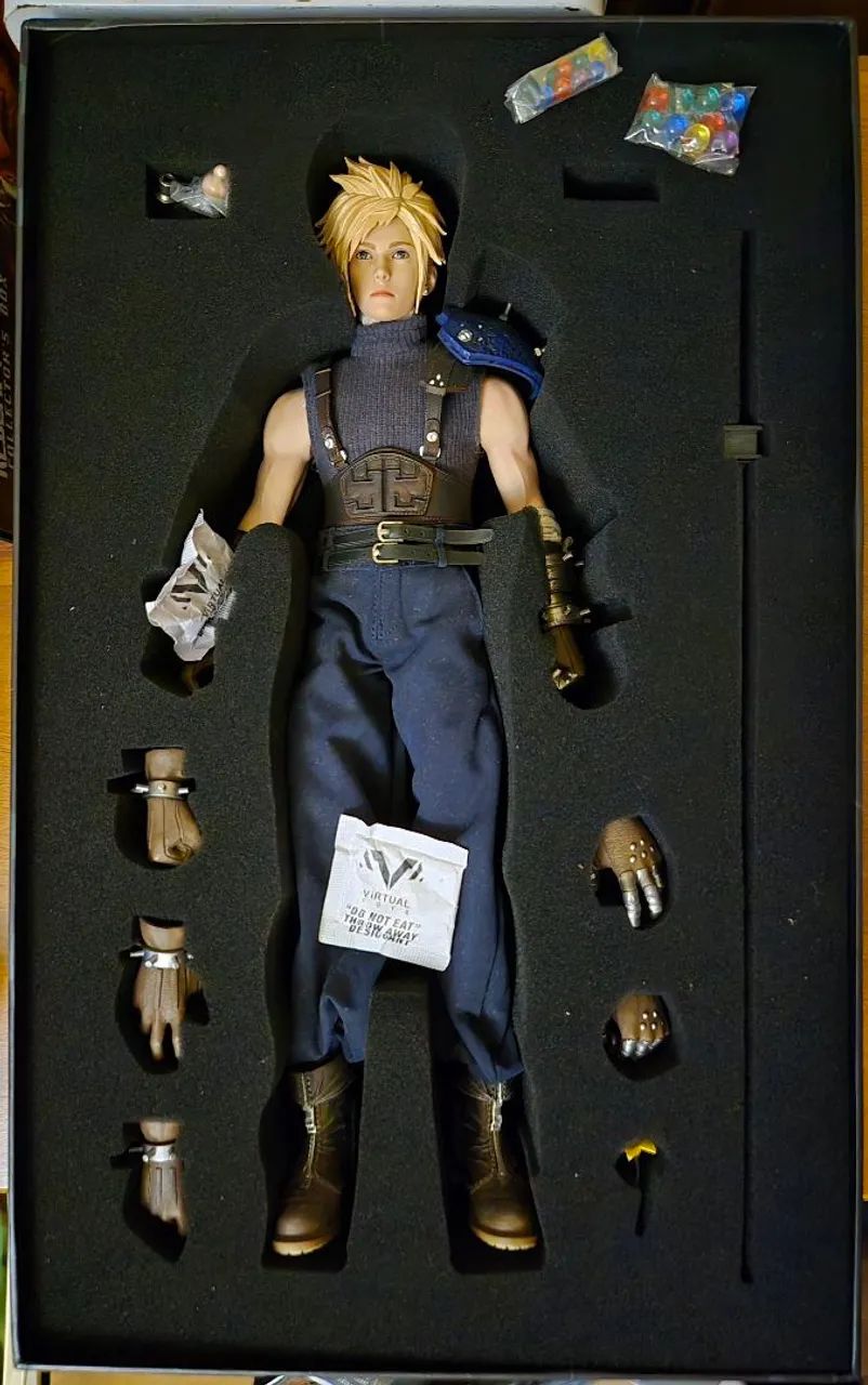 Final Fantasy Vll Cloud Strife VTS(Virtual Toys) 1/6 Deluxe Version completo! - Foto 5
