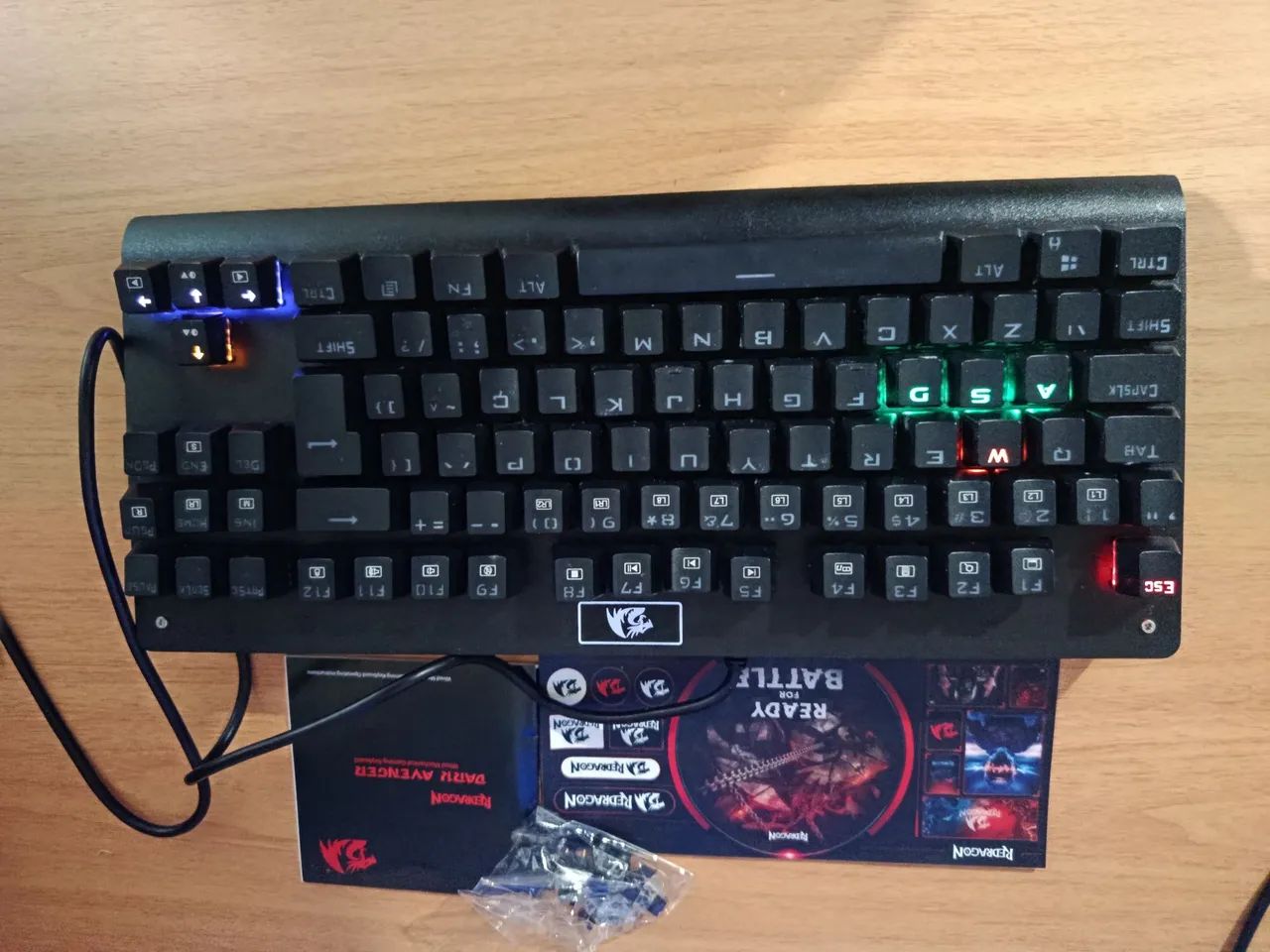 Teclado DarkAvenger V1 Redragon switch RED  - Foto 3