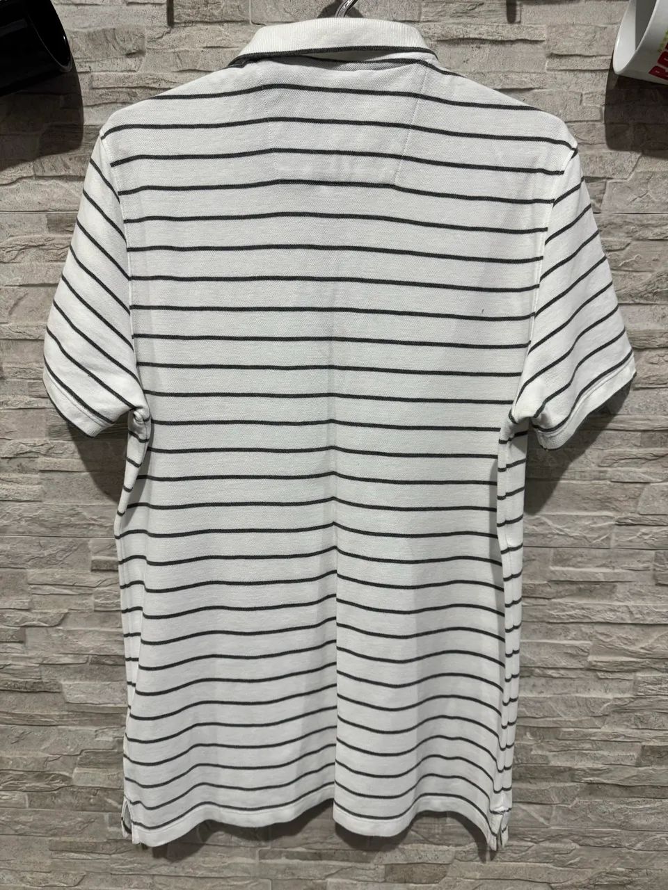 Camisa Polo Calvin Klein branca - Foto 3